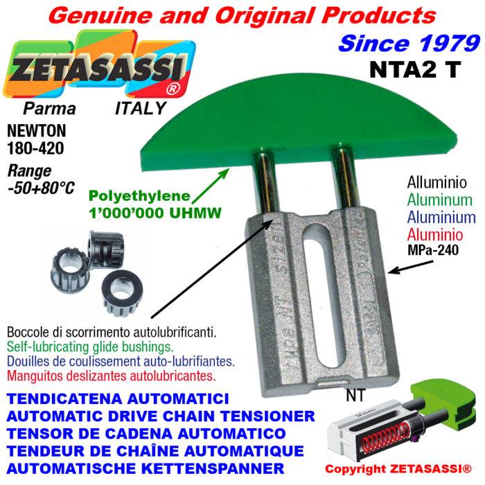 ZETASASSI NTA2TASA60T Automatic linear drive chain tensioner