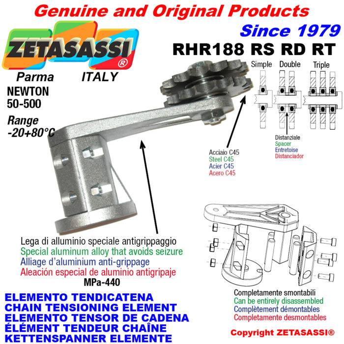 ZETASASSI RHR188RT58 Chain tensioning element