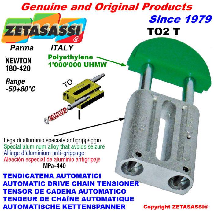 ZETASASSI TO2TASA60T Automatic linear drive chain tensioner