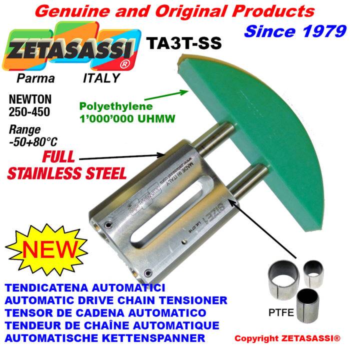 ZETASASSI TA3TASA80T-SS Automatic linear drive chain tensioner