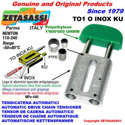 ZETASASSI TO1OUINOXKU Automatic linear drive inox chain tensioner