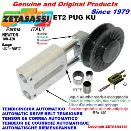 ZETASASSI ET2PUG4KU Automatic linear belt tensioner