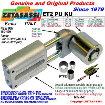 ZETASASSI ET2PU8080NYKU Automatic linear belt tensioner