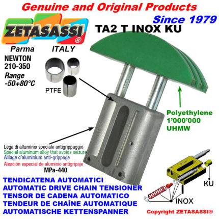 ZETASASSI TA2TASA60TINOXKU Automatic linear drive inox chain tensioner