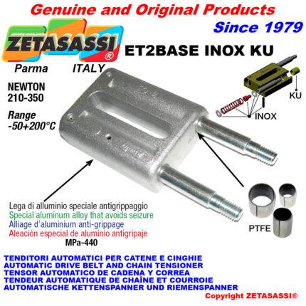 ZETASASSI ET2BASE INOX KU Inox spring tensioner