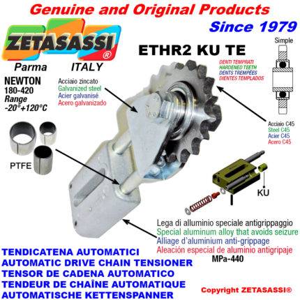 ZETASASSI ETHR258SKUTE Automatic linear chain tensioner