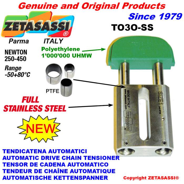 ZETASASSI TO3OASA80S-SS Automatic linear drive chain tensioner