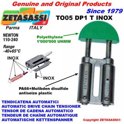 ZETASASSI TO05DP1TUINOX Inox chain tensioner