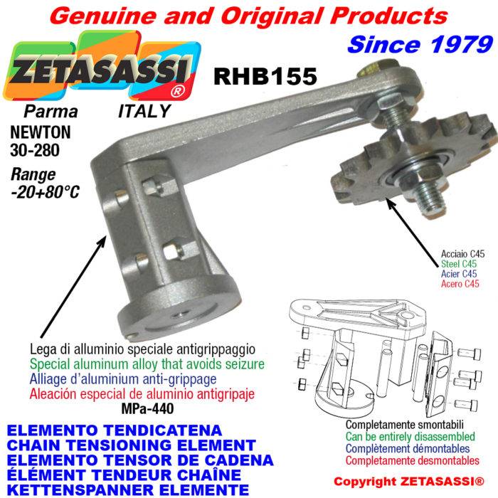 ZETASASSI RHB155RS58 Chain tensioning element