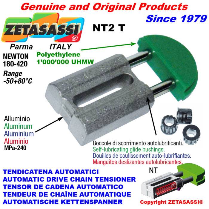 ZETASASSI NT2TASA60T Automatic linear drive chain tensioner