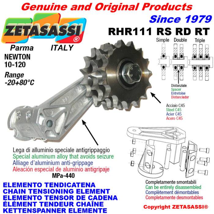 ZETASASSI RHR111RT38 Chain tensioning element