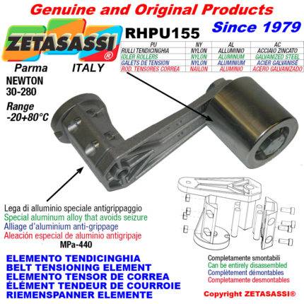 ZETASASSI RHPU1556060NY Belt tensioning element