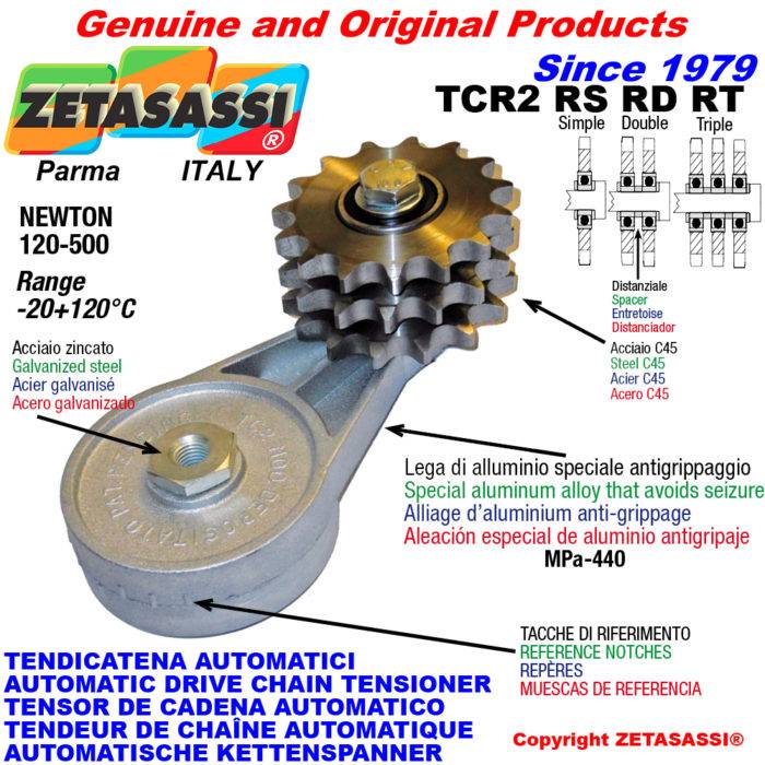 ZETASASSI TCR2RT58 Automatic arm chain tensioner