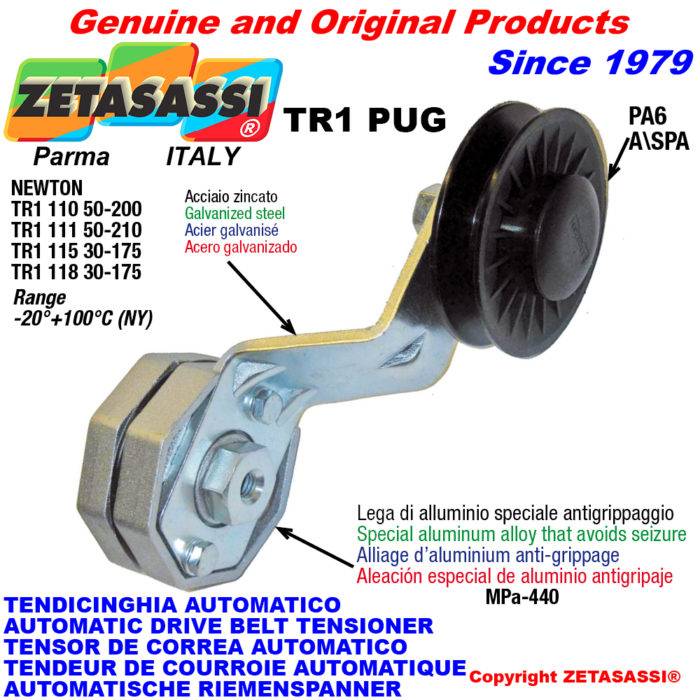 ZETASASSI TR1118PUG4 Automatic arm belt tensioner