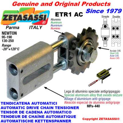 ZETASASSI ETR1AC58S190 Automatic linear chain tensioner