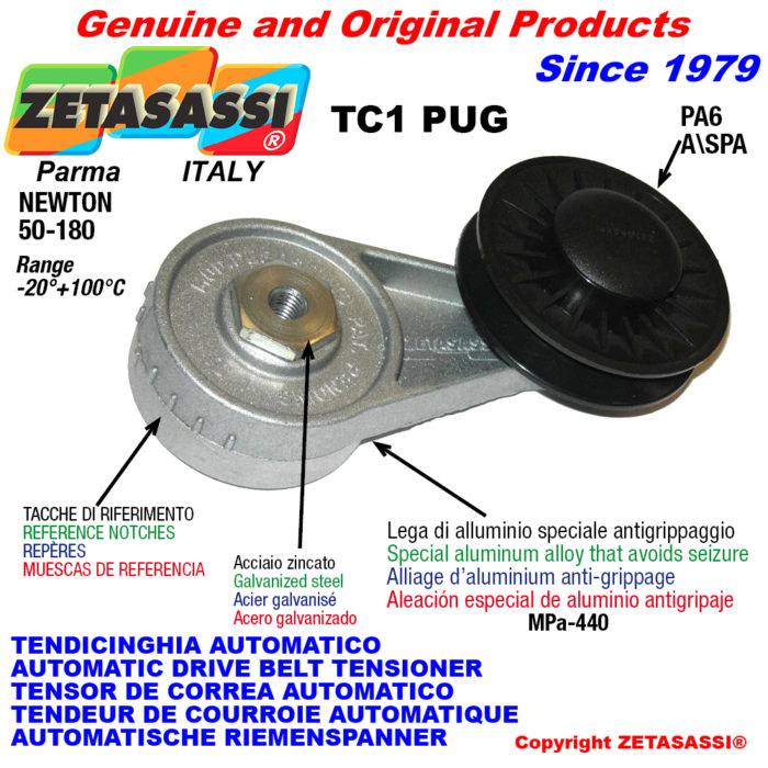 ZETASASSI TC1PUG4ING Automatic arm belt tensioner