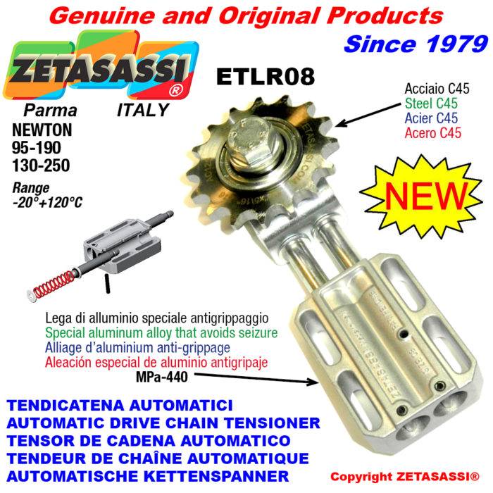 ZETASASSI ETLR08AC58S190 Automatic linear chain tensioner