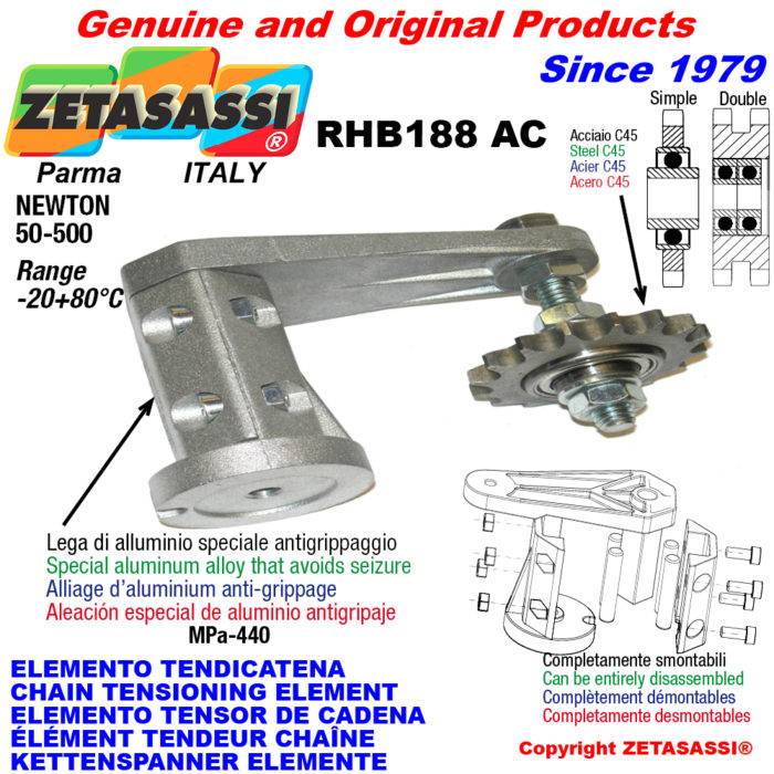 ZETASASSI RHB188AC58S Chain tensioning element