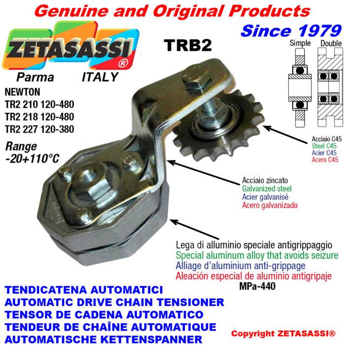 ZETASASSI TRB2227AC58S Automatic arm chain tensioner