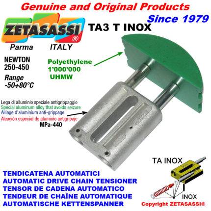 ZETASASSI TA3TASA80TINOX Automatic linear drive inox chain tensioner