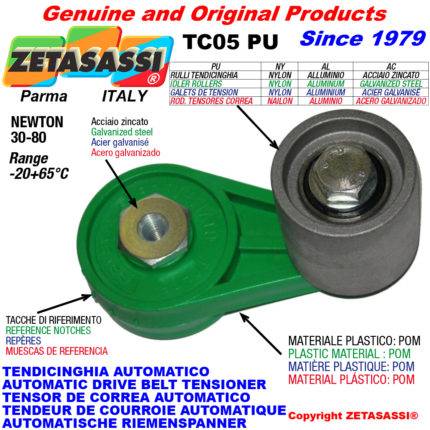 ZETASASSI TC05PU5050NY Automatic arm belt tensioner