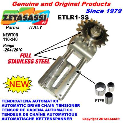 ZETASASSI ETLR1AC58S-SS Automatic linear drive chain tensioner