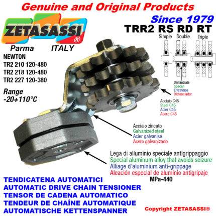 ZETASASSI TRR2227RT58 Automatic arm chain tensioner