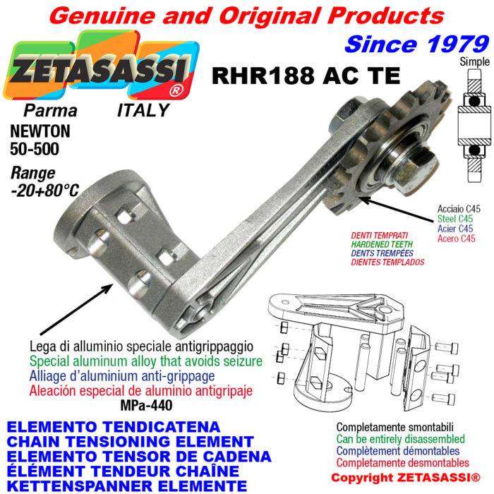 ZETASASSI RHR188AC58STE Chain tensioning element