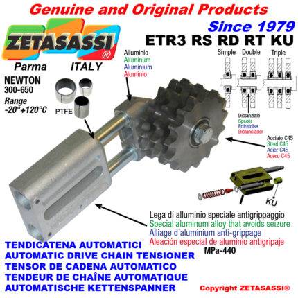 ZETASASSI ETR3RT58KU Automatic linear chain tensioner