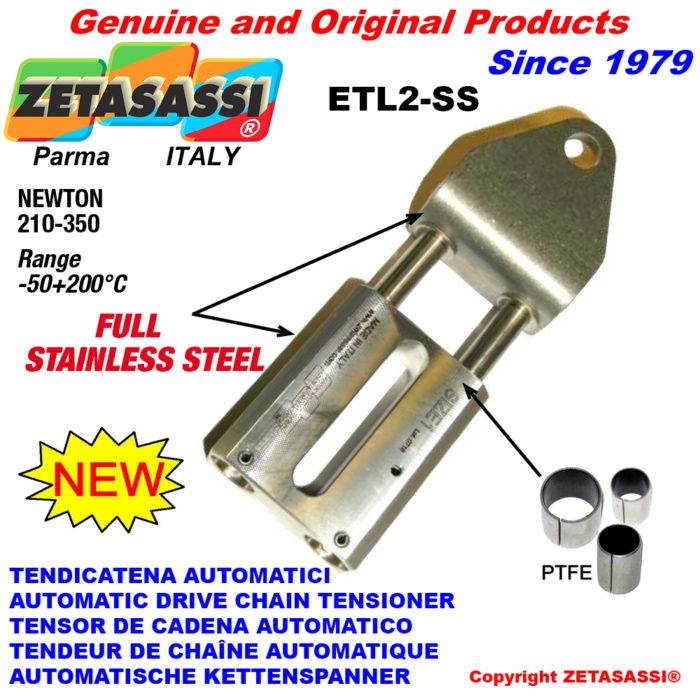 ZETASASSI ETL2-SS Automatic linear drive chain tensioner