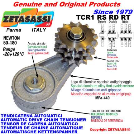 ZETASASSI TCR1RT58ING Automatic arm chain tensioner