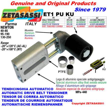 ZETASASSI ET1PU6060NYKU Automatic linear belt tensioner