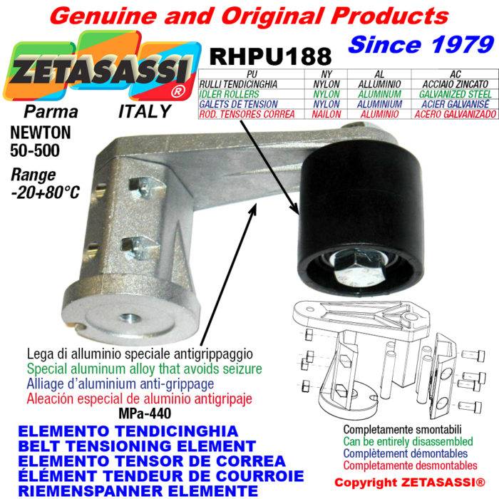 ZETASASSI RHPU1888090NY Belt tensioning element