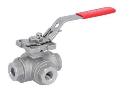 END-Armaturen GD311421 3-way ball valve 1/4"-DIN2999