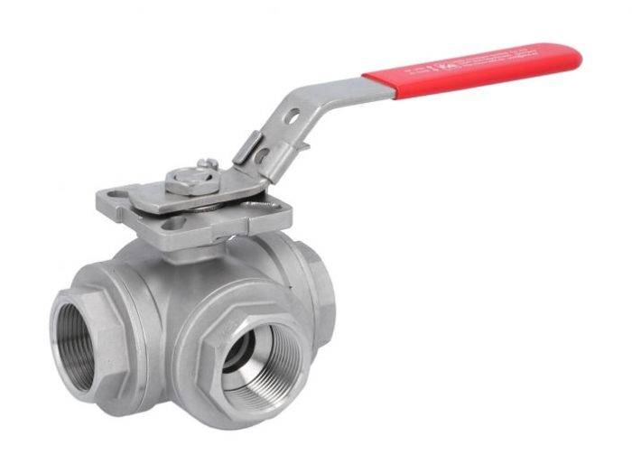 END-Armaturen GD311526 3-way ball valve 11/4"-DIN2999