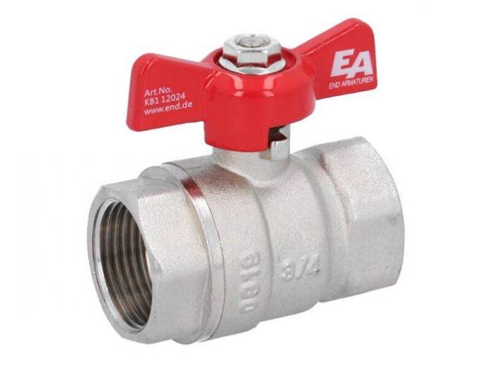 END-Armaturen KB112024 Ball Valve 3/4"