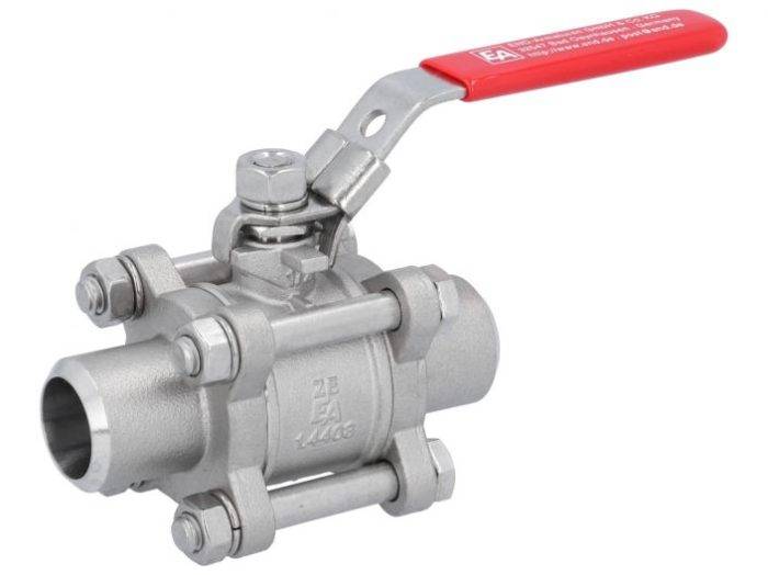 END-Armaturen ZE311062/HT Ball valve DN15