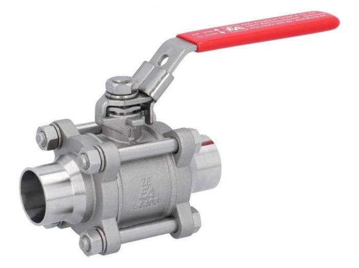 END-Armaturen ZE311064/M Ball valve DN25