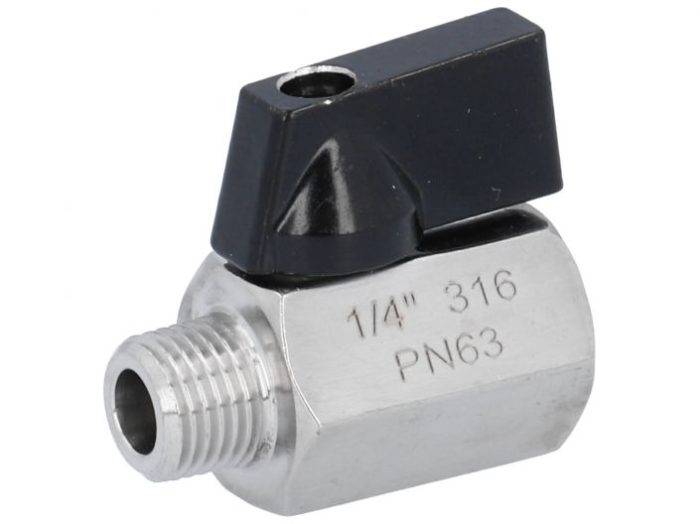 END-Armaturen BV311321 Mini ball valve 1/4"