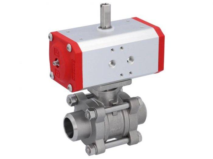 END-Armaturen ZA64-ED43 Ball valve DN25 ZA-welding face