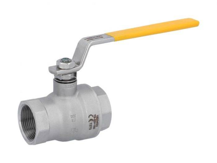 END-Armaturen EK311626 Ball Valve DIN-DVGW 11.4"stainless steel/PTFE-FKM