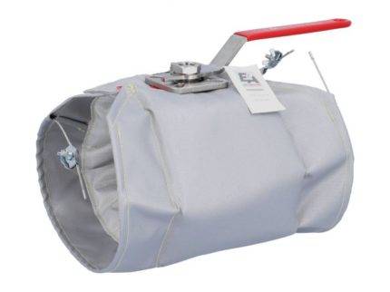 END-Armaturen IMFL0607 Insulation jacket 2-way-ball valves DN40+DN50