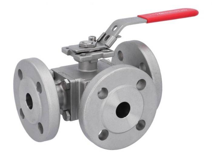 END-Armaturen MD311503 3-way ball valve DN20