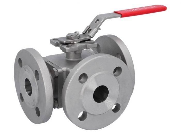 END-Armaturen MD311505 3-way ball valve DN32