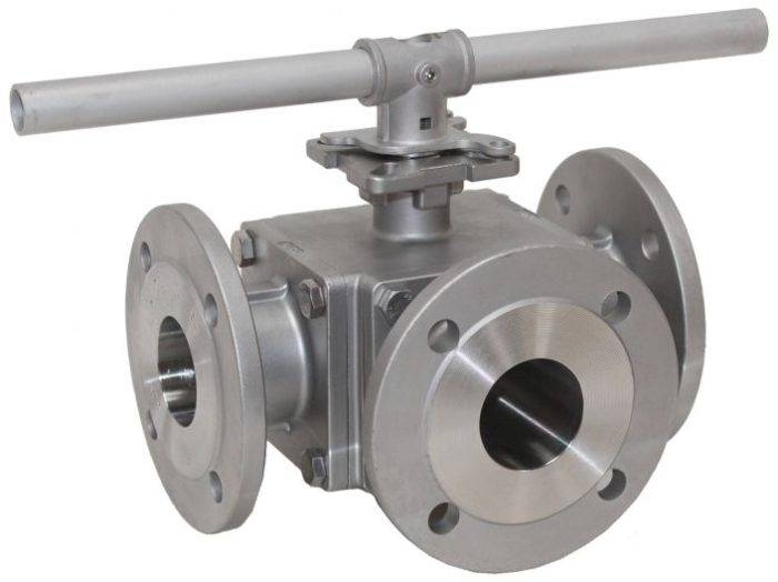 END-Armaturen MD311508 3-way ball valve DN65