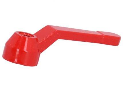 END-Armaturen TBH06402 handle TB-red G1/2+3/4"