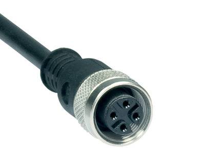 Schmersal A-K4P-M12-S-G-15M-BK-2-X-A-4-69 Pre-wired cable