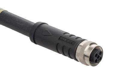 Schmersal A-K4P-M12P-S-G-5M-BK-2-X-T-4 Pre-wired cable