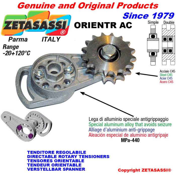 ZETASASSI ORIENTRAC58S Directable rotary chain tensioner