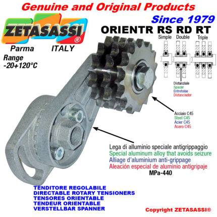 ZETASASSI ORIENTRRT58 Directable rotary chain tensioner